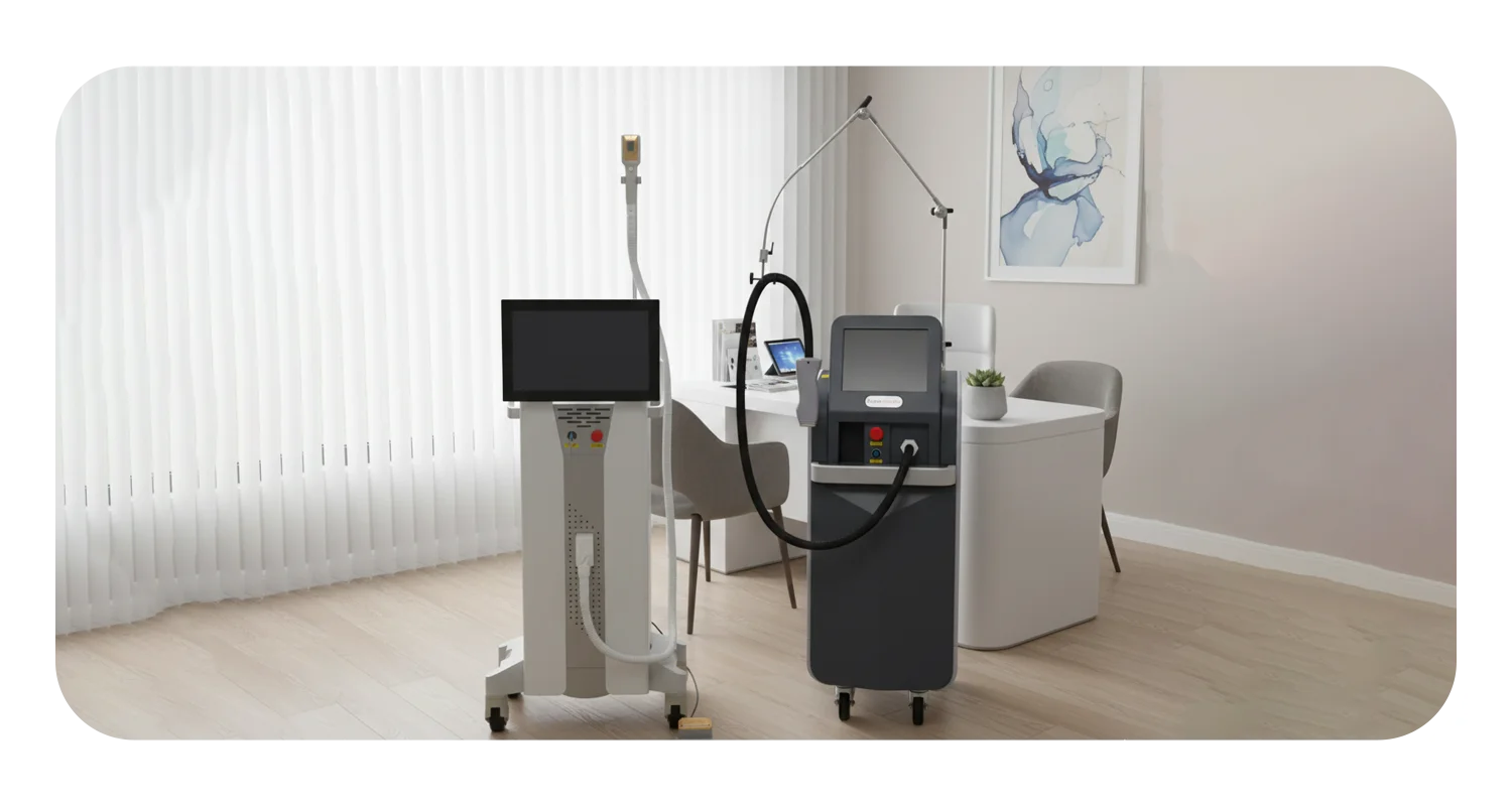 کدام دستگاه لیزر مو زائد برای پوست ما مناسب است