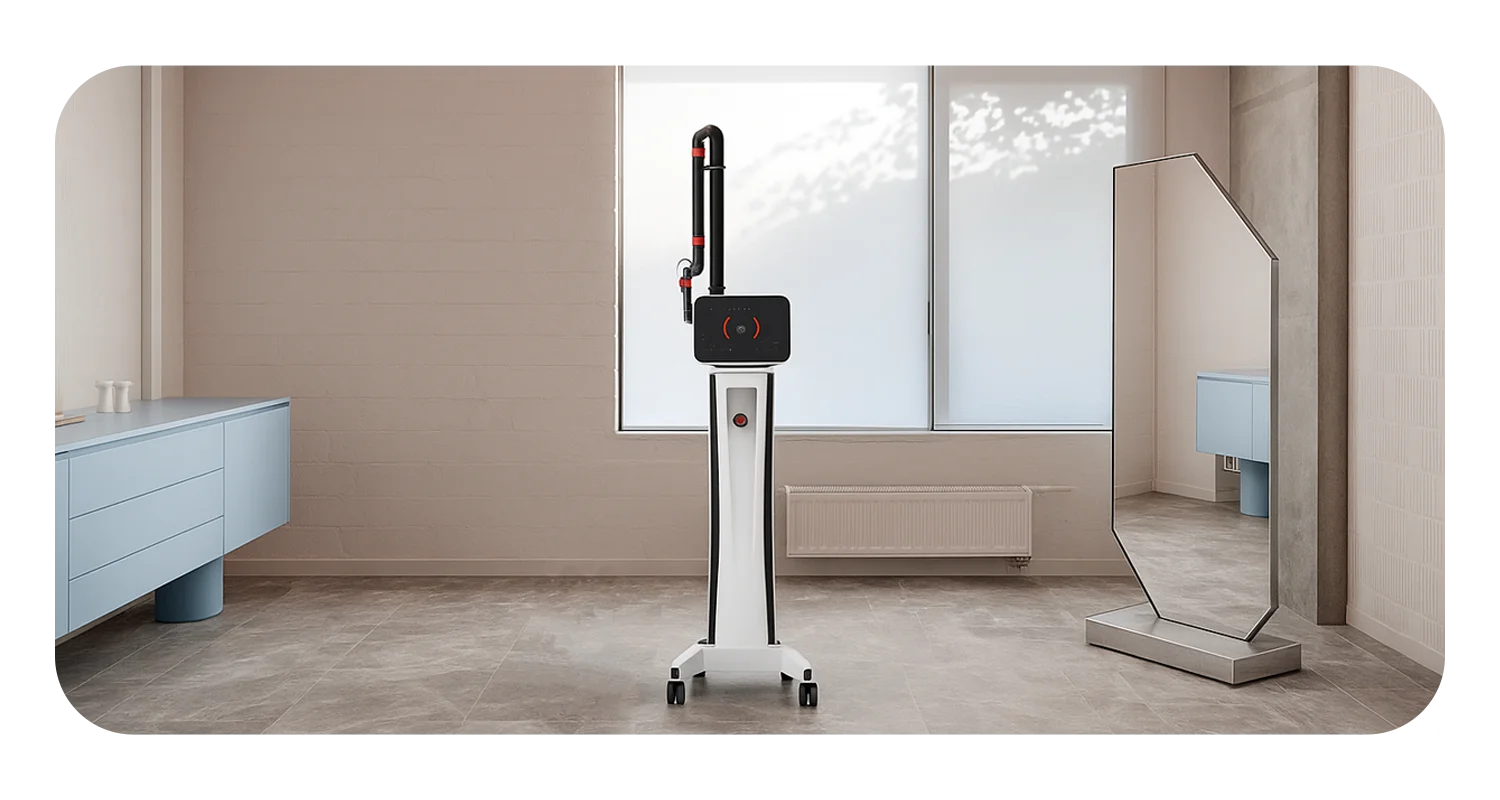 دستگاه لیزر CO2 فرکشنال