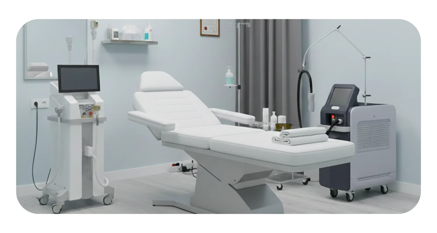 انواع دستگاه لیزر مو زائد